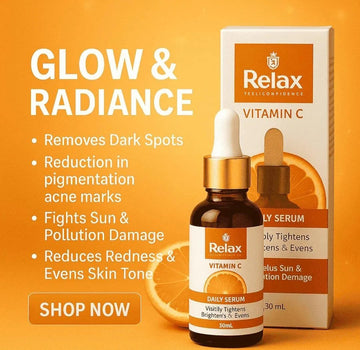 Relax Vitamin C Serum اگر 7 دن میں نتائج نہ ملیں تو مکمل رقم واپس