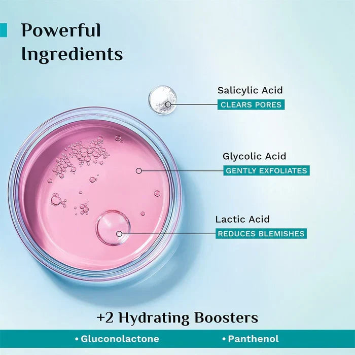 25% AHA, 2% BHA, 5% Peeling Solution For Smooth-textured Glowing Skin