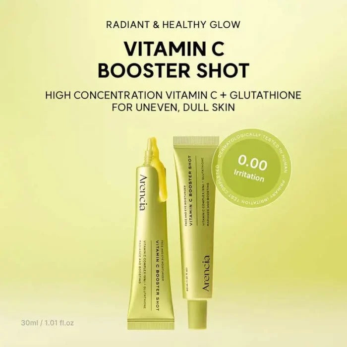 Arencia Vitamin C Booster Shot اگر 7 دن میں نتائج نہ ملیں تو مکمل رقم واپس